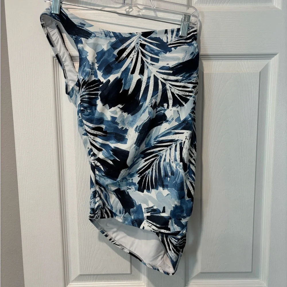 Niptuck Swim Rhonda Congo Lao Blue Size 10‎ NWOT